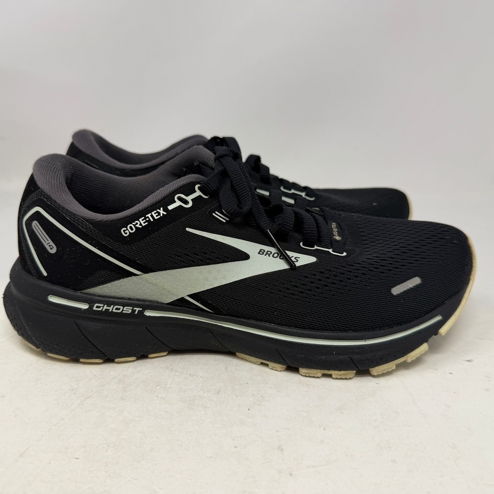 Brooks Running Shoes Womens 8 Ghost 14 GTX Black Waterproof 1203551B015 EUC